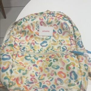 STATE Pastel Leopard Backpack